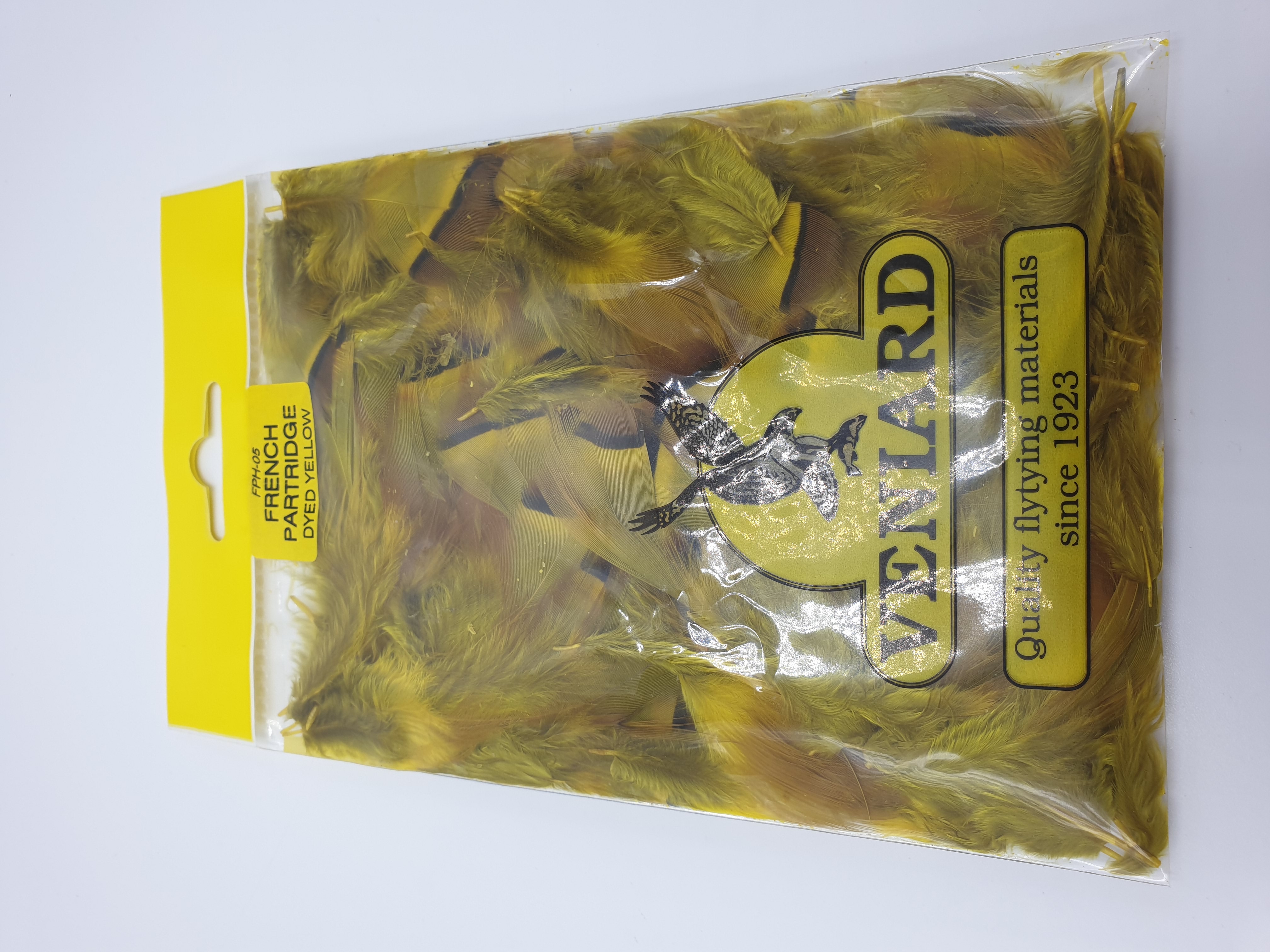 Veniard French Partridge Mixed Dyed Yellow 2 Gram