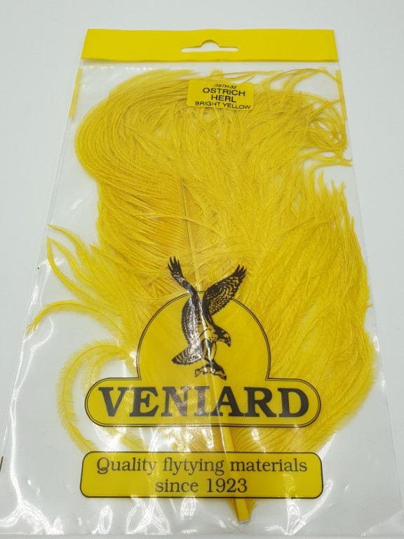 Veniard Ostrich Feather Yellow