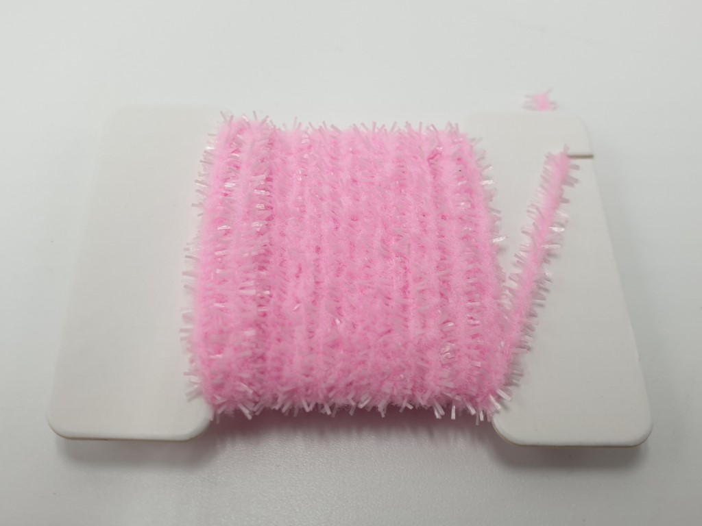 Gummy Chenille 3 mm - 123 Fluo Pink