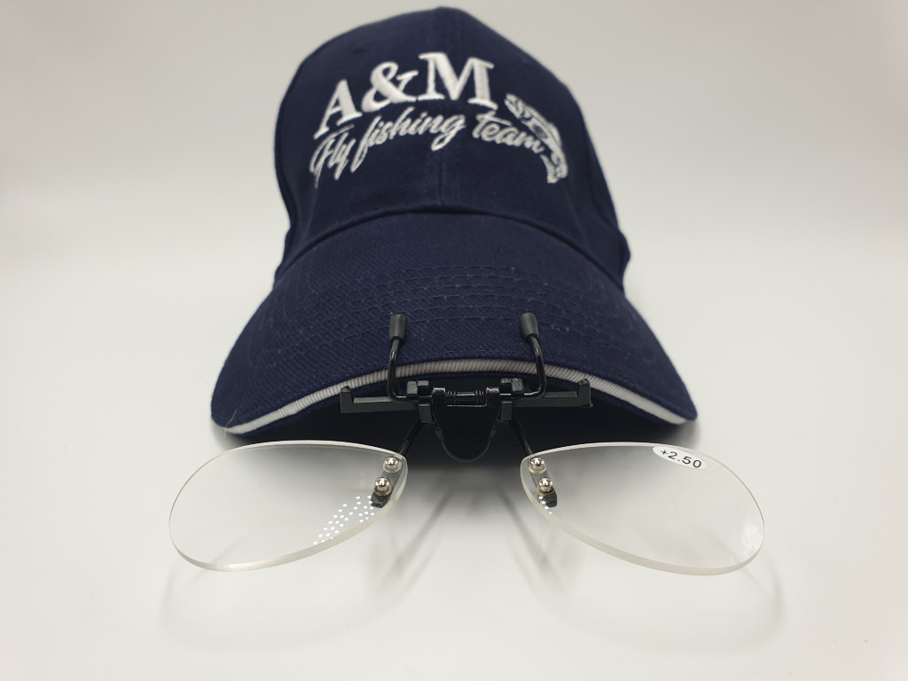 A&M Clip On Vergrootglas / Magnifier 2.50 voor Cap