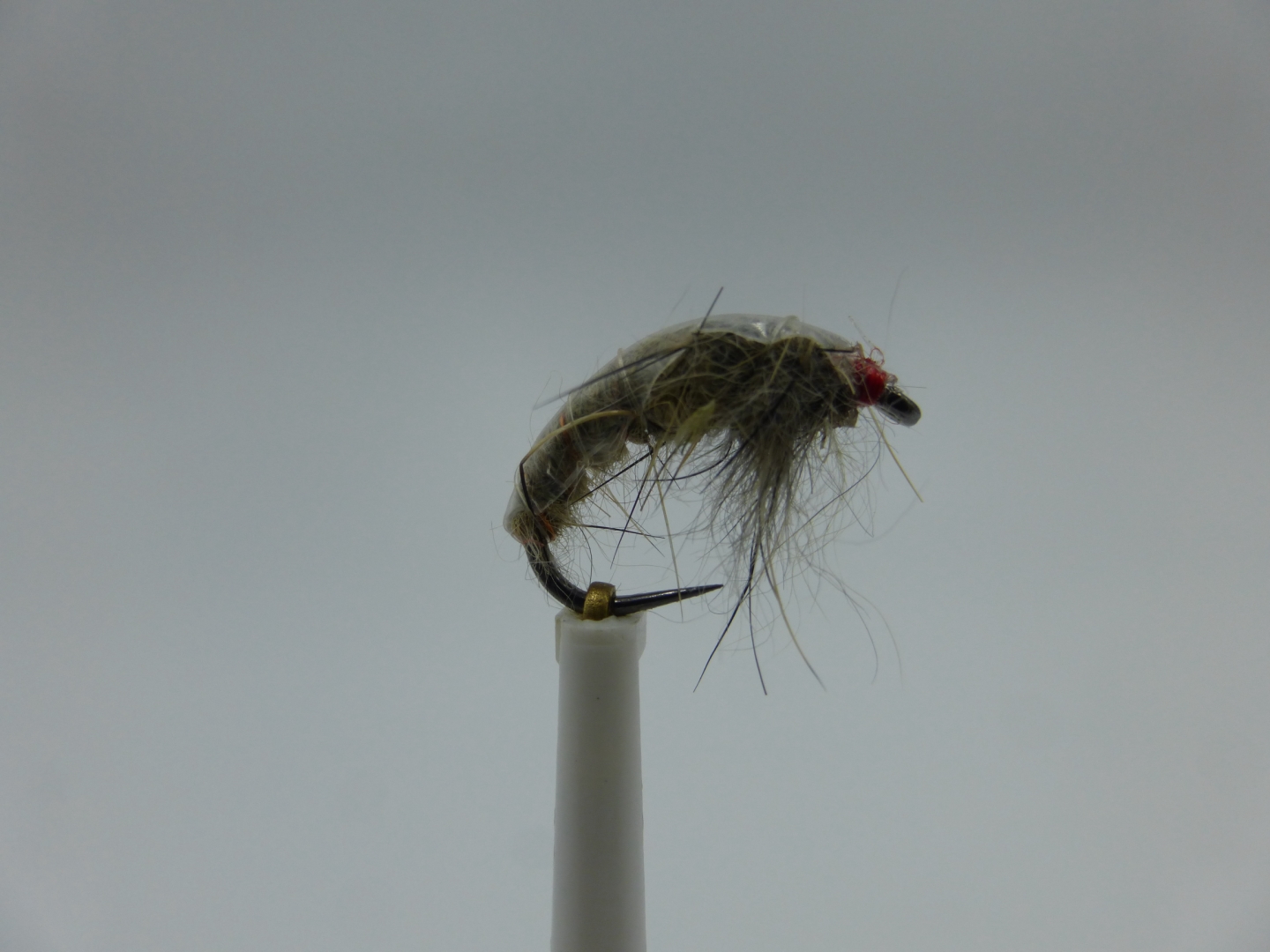 Size 16 Scud Weighted  Tan Barbless