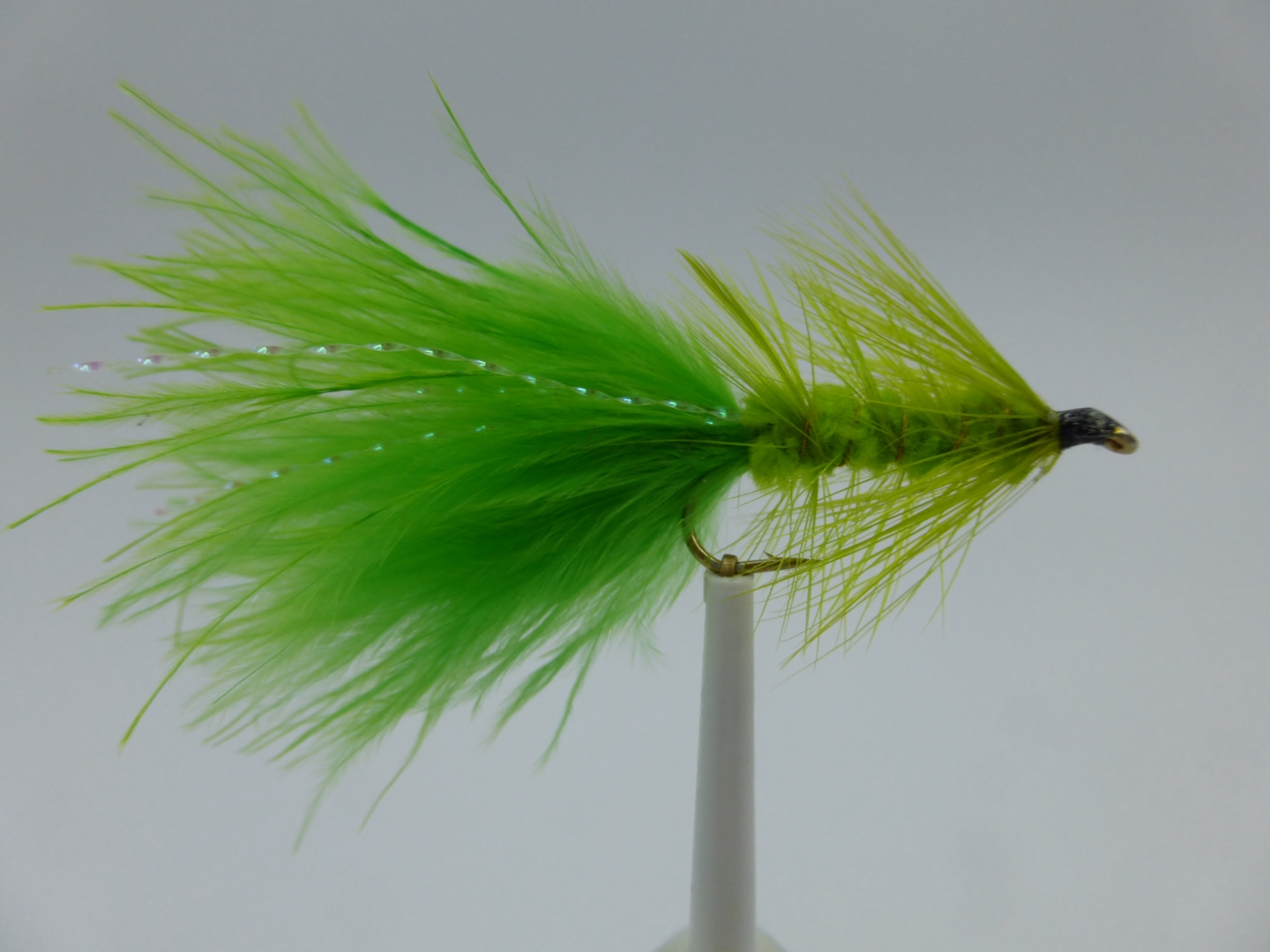 Size 10 Wooly Bugger Chartreuse