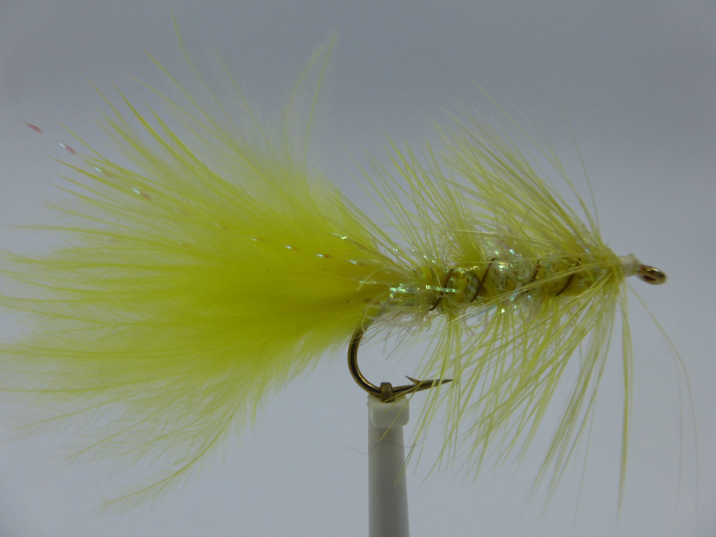 Size 12 Crystal Bugger Yellow