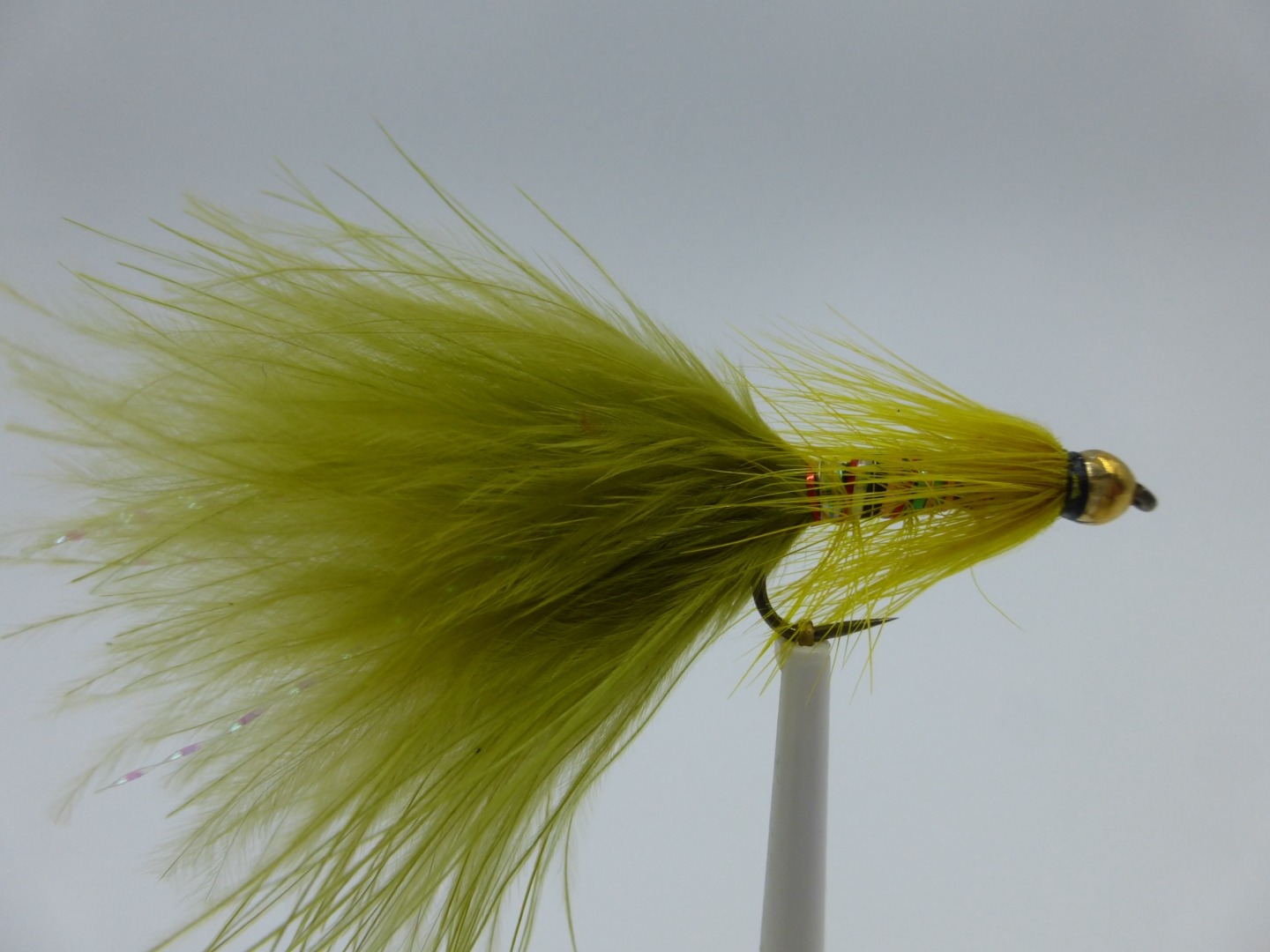 Size 10 Trout Dancer Olive Barbless