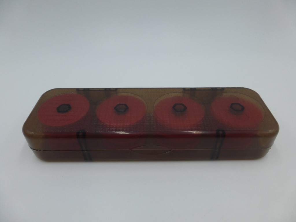 EVA Foam Leader Spool Box 8 X - Red