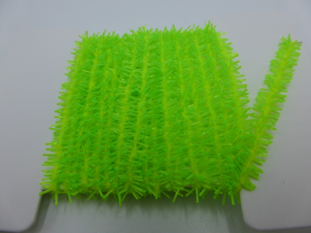 Gummy Chenille 6 mm - 120 Fluo Chartreuse