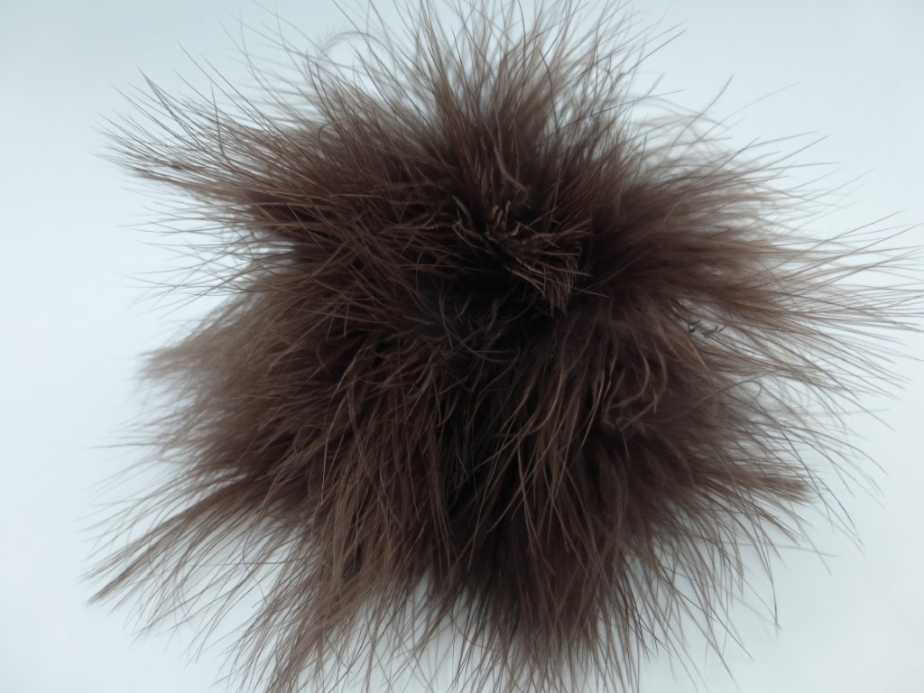 Blood Quill Marabou Brown