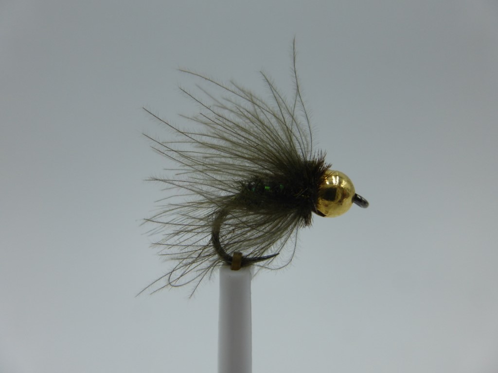 Size 14 Tungsten - UV Grayling Nymph Black - Barbless