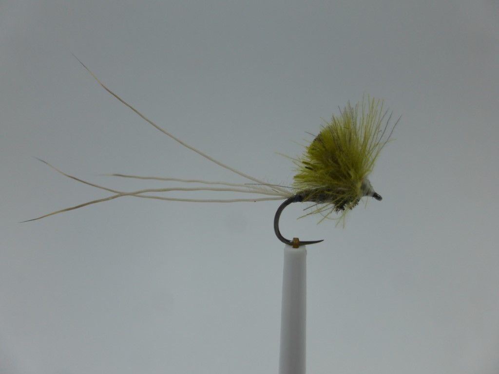 Size 14 CDC Upright Olive Barbless