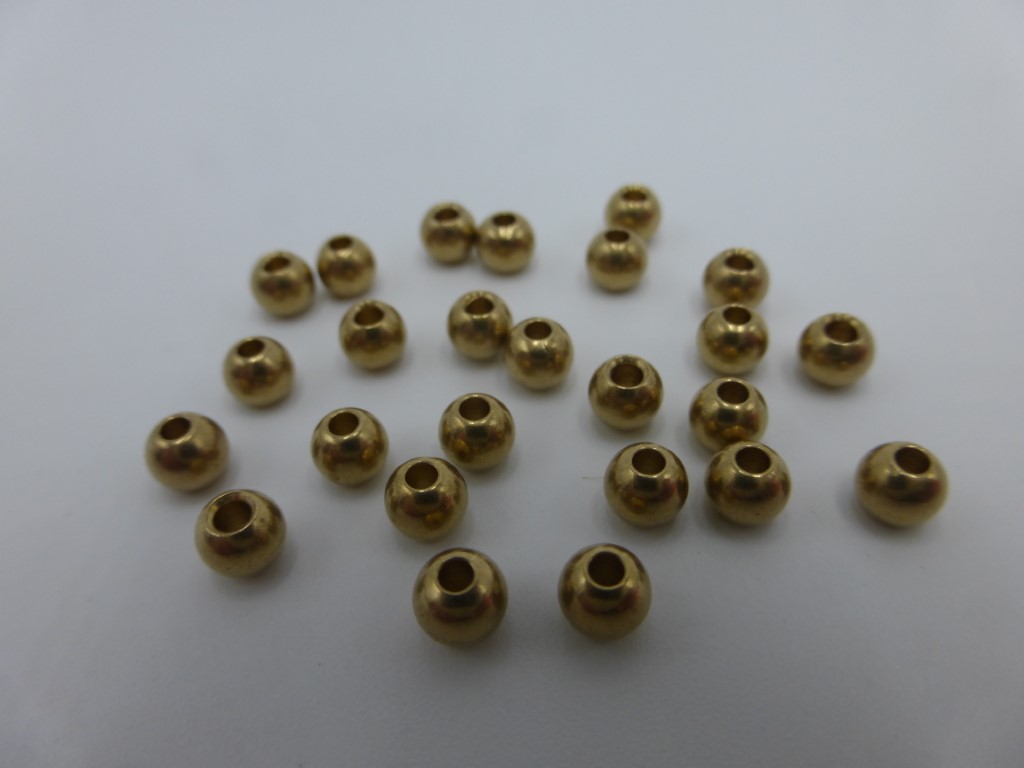 Brass Bead Old Gold 2.4 mm