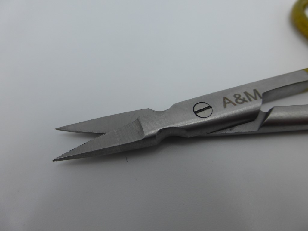 A&M Arrow schere gold plated 9 cm