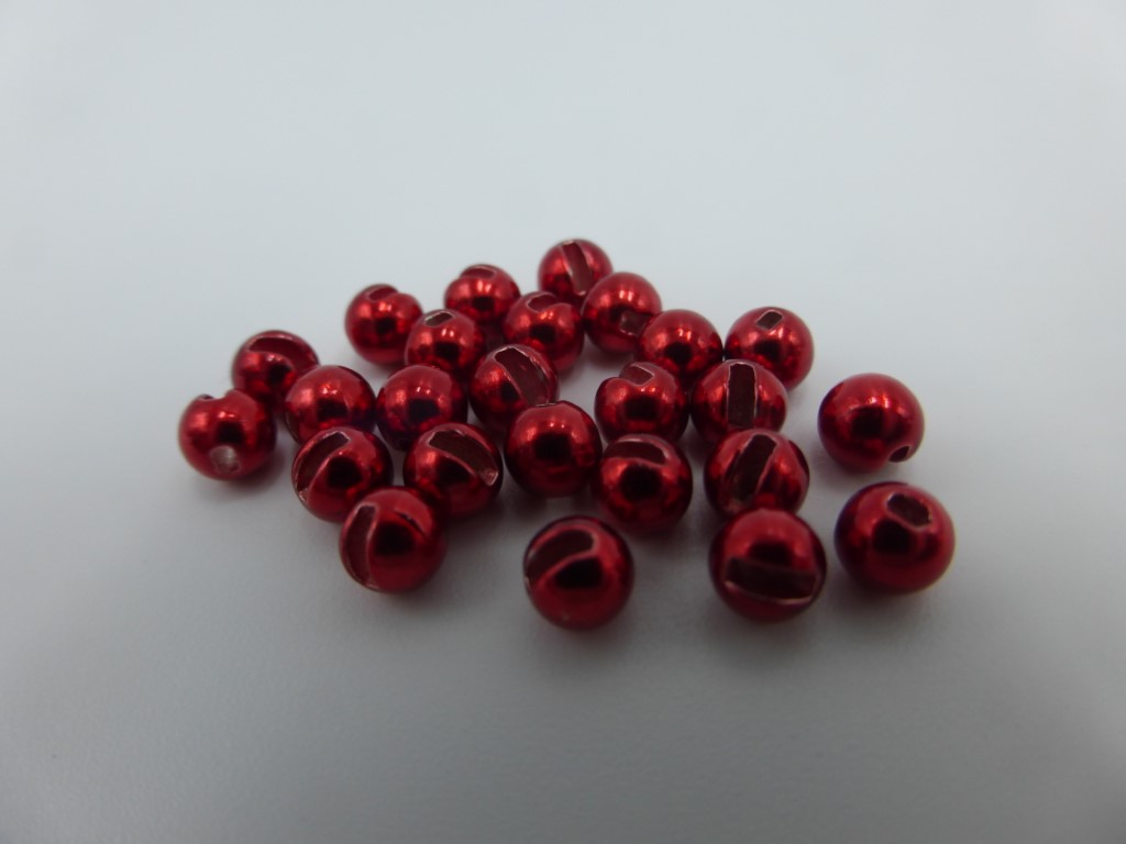 Slotted Tungsten 3.5 mm Red Metallic