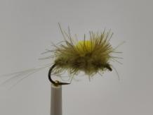 Size 18 Yellow Foam CDC Para Barbless