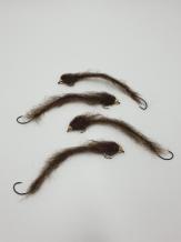 Size 8  Børstemark Ragworm Red/Brown UV