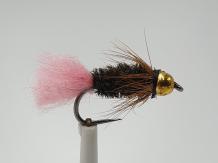 Size 14 Pink Tag Bead Head Barbless