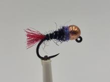 Size 16 Tungsten Red Tag Copper Barbless