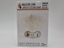 Coq de Leon Indio Bronze Riñón Back - White ( Pure & YL )