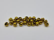 Slotted Tungsten 4.0 mm Dark Golden Olive Metallic