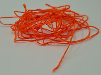 Suede Chenille Fluo Red 1mm