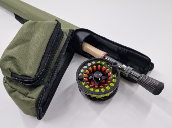 A&M Rod & Reelbag Olive 95 cm