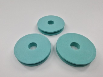 EVA Foam Leader Spool 68 mm Mint 3 stuks