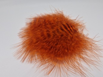 A&M Grizzly Marabou Orange