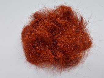 Baitfish Short Fiber Dubbing Red Copper