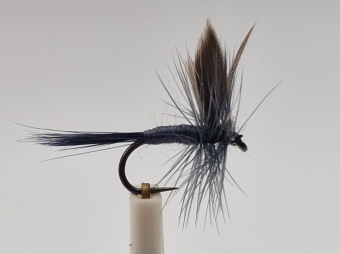 Size 14 Dark Blue Dun Barbless