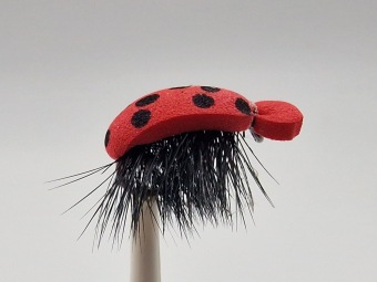 Size 10 Ladybird Foam Barbless