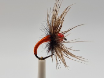 Size 12 Tenkara Orange Barbless