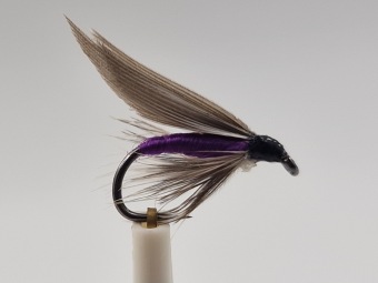 Size 12 Snipe & Purple Wet Barbless