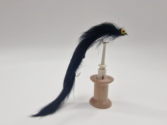 Size 6 Snake Fly Black