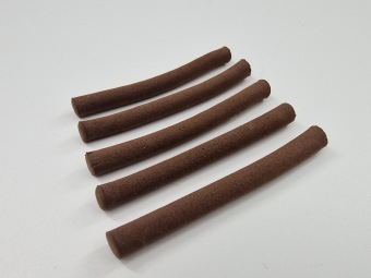 Cilinder Foam Brown 5 mm (5 Stuks)