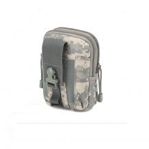 A&M Pouch Belt Waist Bag - Cream/Brown Camo