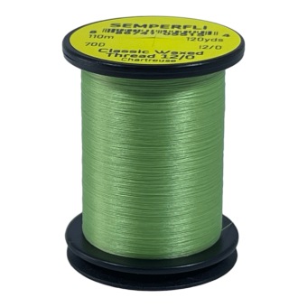 Classic Waxed Thread 12/0 Chartreuse 110 meters