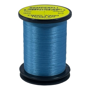 Classic Waxed Thread 6/0 Cornflower 110 meters