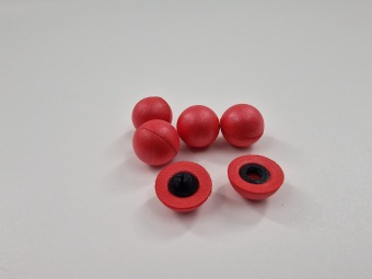 A&M Dual Half Screw EVA Indicators Red