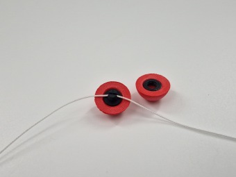 A&M Dual Half Screw EVA Indicators Red