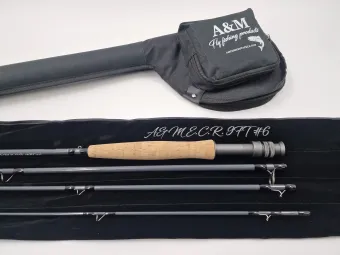 A&M 9 ft E.C.R. # 6 Combiset DC Fly Reel