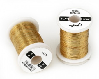 Sybai Color Wire Flat Gold Medium