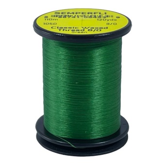 Classic Waxed Thread 8/0 Green 110 meters