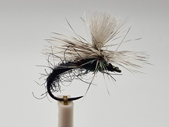 Size 12 Klinkhamer Midge Black Barbless