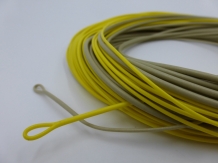 A&M WF9 Pike Fly line Sinking  - Yellow/Olive