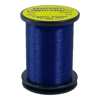 Classic Waxed Thread 8/0 Navy 110 meter