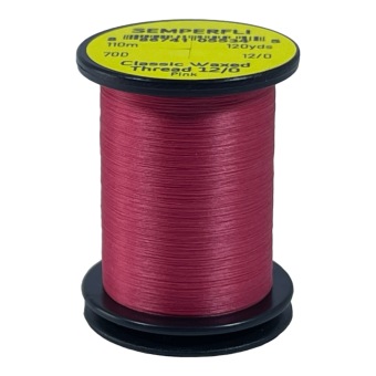 Classic Waxed Thread 12/0 Pink 110 meters
