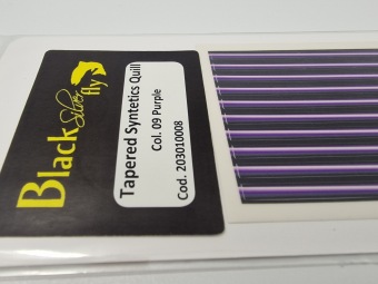 BSF Tapered Synthetic Quills 09 Purple
