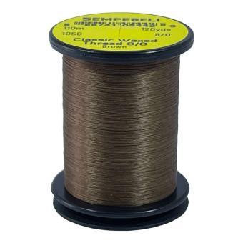 Classic Waxed Thread 8/0 Brown