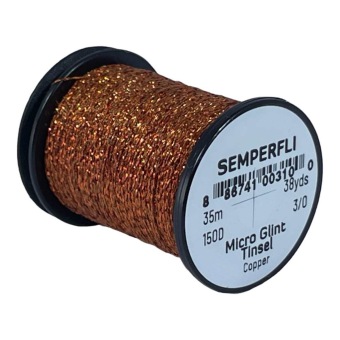 Semperfli Micro Glint Tinsel Copper