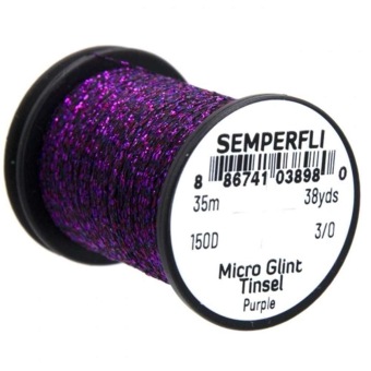 Semperfli Micro Glint Tinsel Purple
