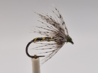 Size 10 Partridge & Olive Wet Barbless